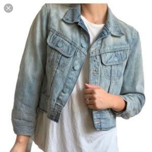 Wilfred Crop Jean jacket size large